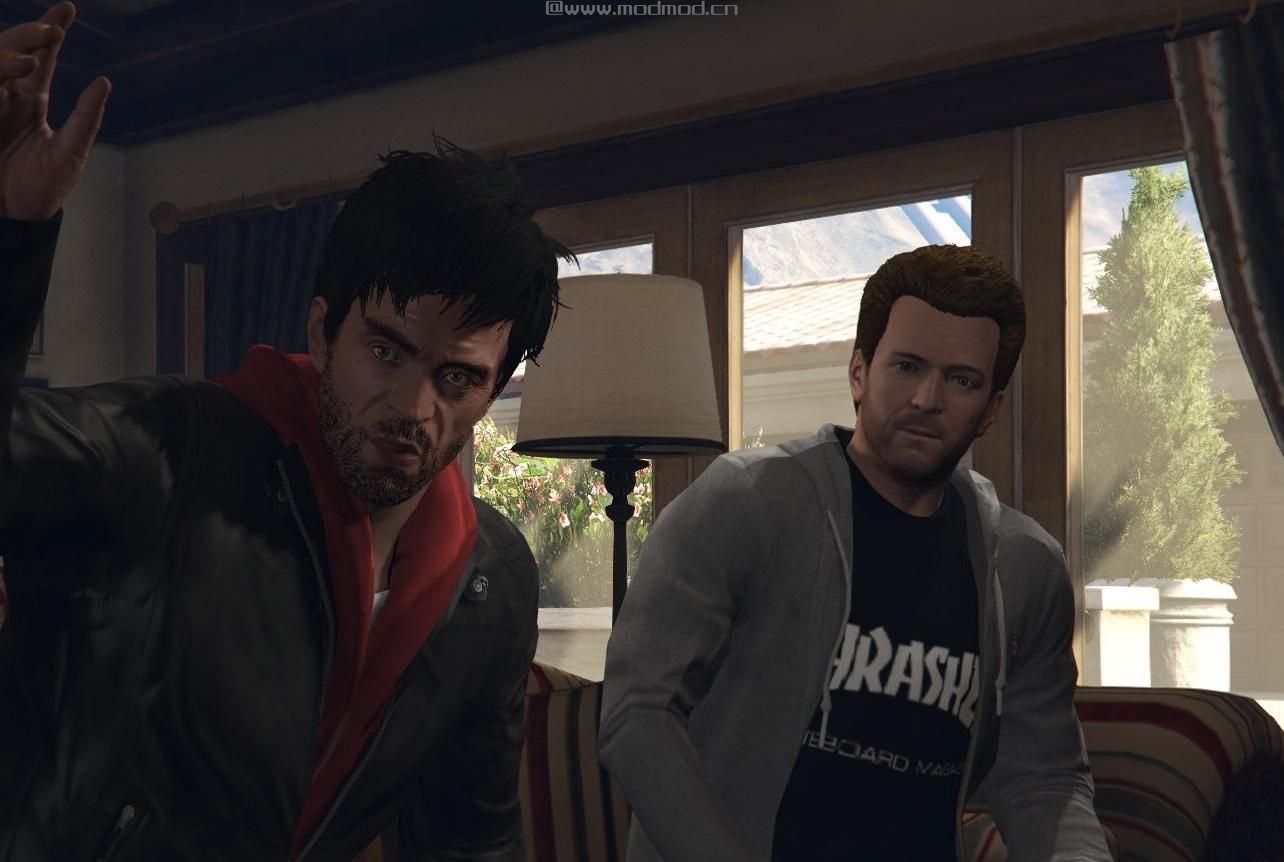 侠盗猎车手5「GTA5」Mod: Parka and Hoodie For Michael