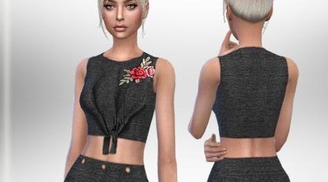 模拟人生4MOD Rose - Lingerie 玫瑰服