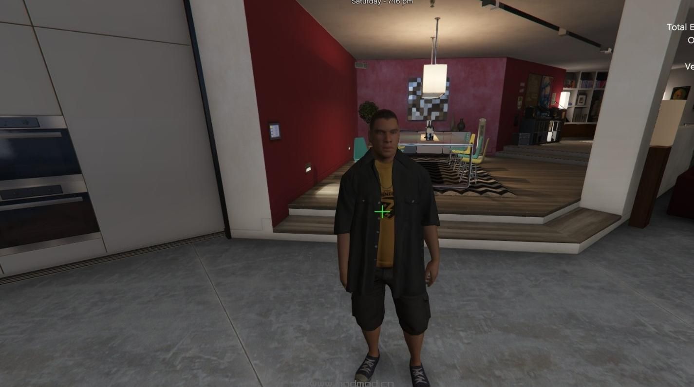 侠盗猎车手5「GTA5」Mod: addon streamedped (male)