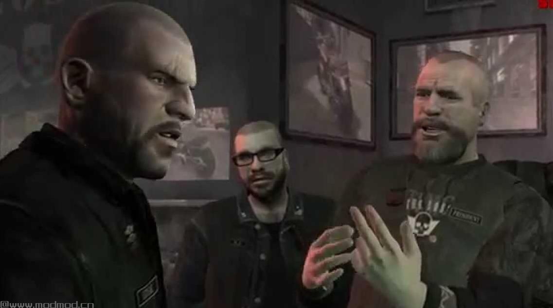 侠盗猎车手5「GTA5」Mod: Billy Gray HD BIKER(the lost and damned)