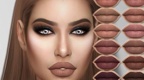 模拟人生4MOD FRS Alexa Lipstick 口红