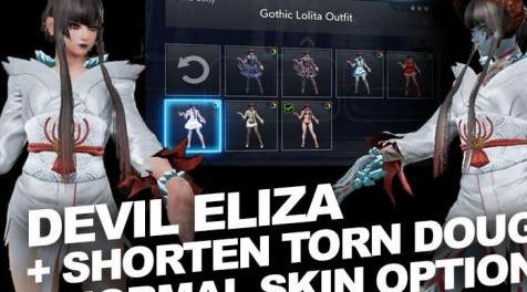 铁拳7MOD 008 - DEVIL ELIZA +TORN +NORMAL SKIN (DLC4 update)