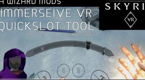 上古卷轴5：重置版MOD 沉浸式VR Quickslots工具