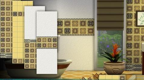 模拟人生4MOD Ceramic Field Tile in royal 瓷砖