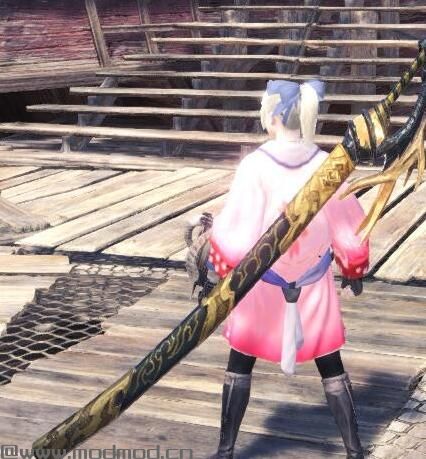 怪物猎人：世界MOD 苍星太刀改色版
