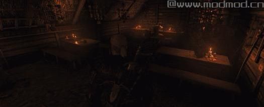 巫师3：狂猎MOD E3蜡烛火焰