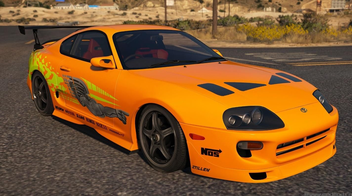 侠盗猎车手5「GTA5」Mod: Fast and Furious Paul Walker&rsquo;s Supra