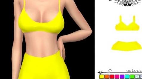 模拟人生4MOD Sleep/Swimwear Outfit 泳衣