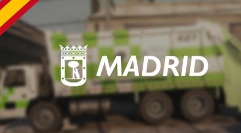 侠盗猎车手5「GTA5」Mod: Cami&oacute;n de Basura Madrid - Madrid trash truck