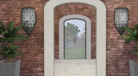 模拟人生4MOD Nome Arched Constructionset 门