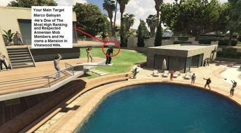 侠盗猎车手5「GTA5」Mod: Armenian Mob Mansion Party Assassination [Map Editor]