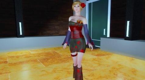 上古卷轴5：天际MOD 修改一件和服+CBBE BodySlide化~~~让老物重放光彩