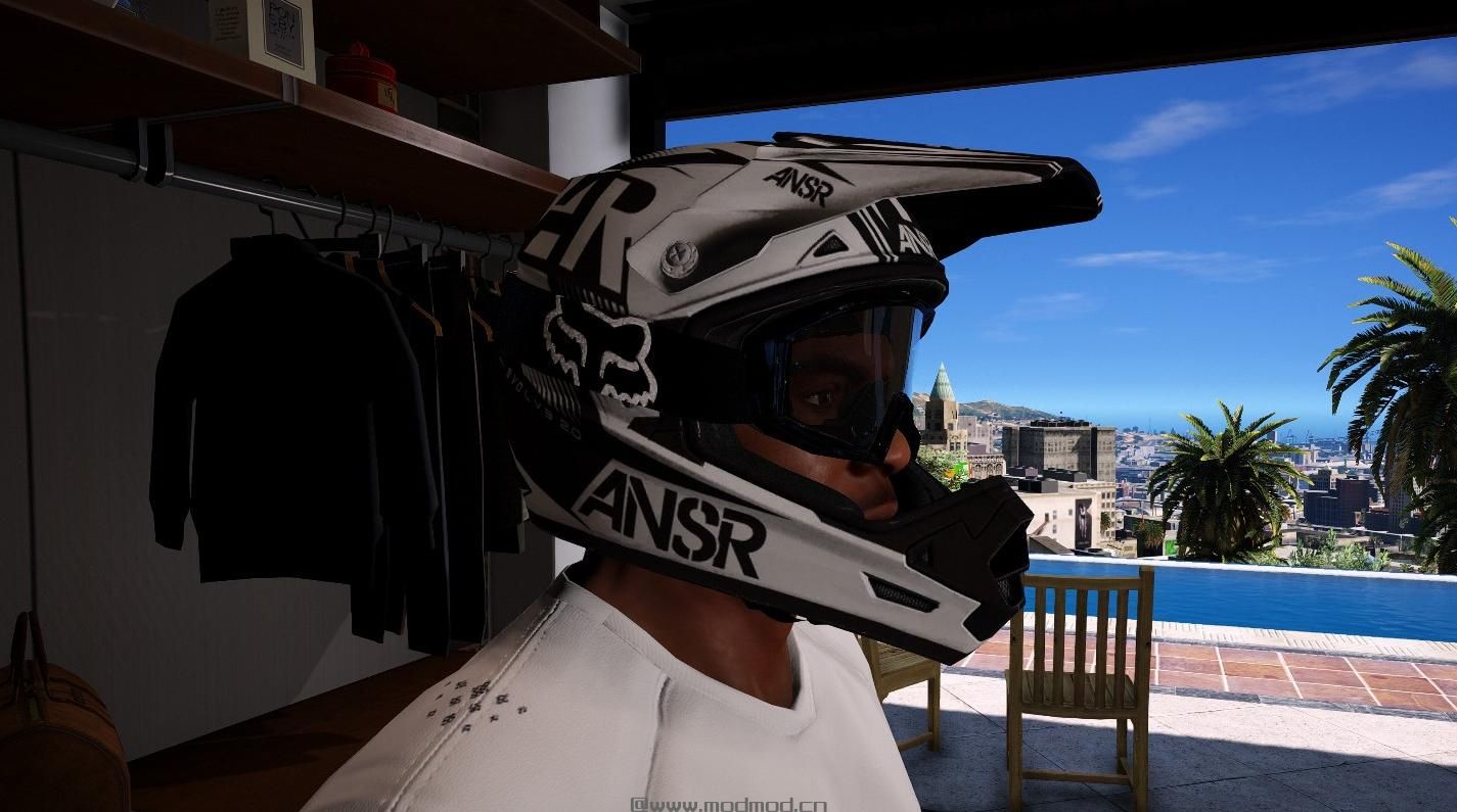 侠盗猎车手5「GTA5」Mod: 2015 ANSWER EVOLVE 2.0 Helmets + FOX Savant Goggles