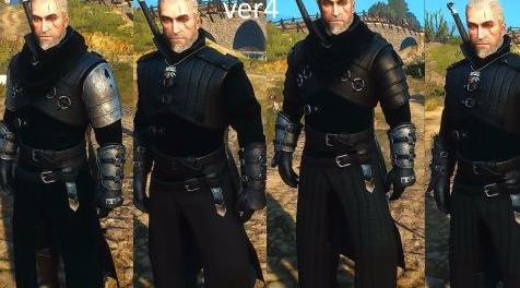 巫师3：狂猎MOD Witcher 3 mod熊套重新着色