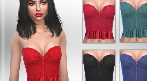 模拟人生4MOD Diana - Top 上衣