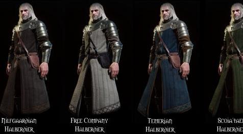 巫师3：狂猎MOD 戟兵铠甲的世界
