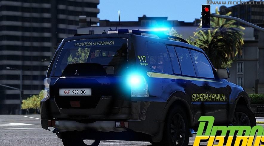 侠盗猎车手5「GTA5」Mod: Mitsubishi Shogun - Guardia di Finanza