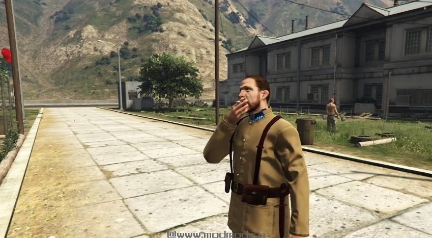 侠盗猎车手5「GTA5」Mod: Polski Żołnierz II RP Mundur wz.36 Polish Poland Polska