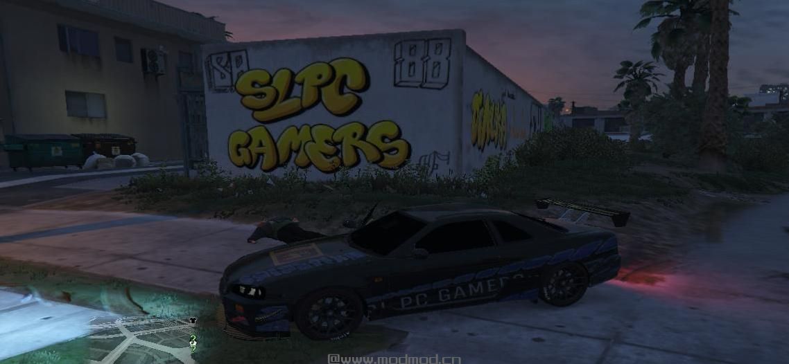 侠盗猎车手5「GTA5」Mod: Sl Pc Gamers Graffiti