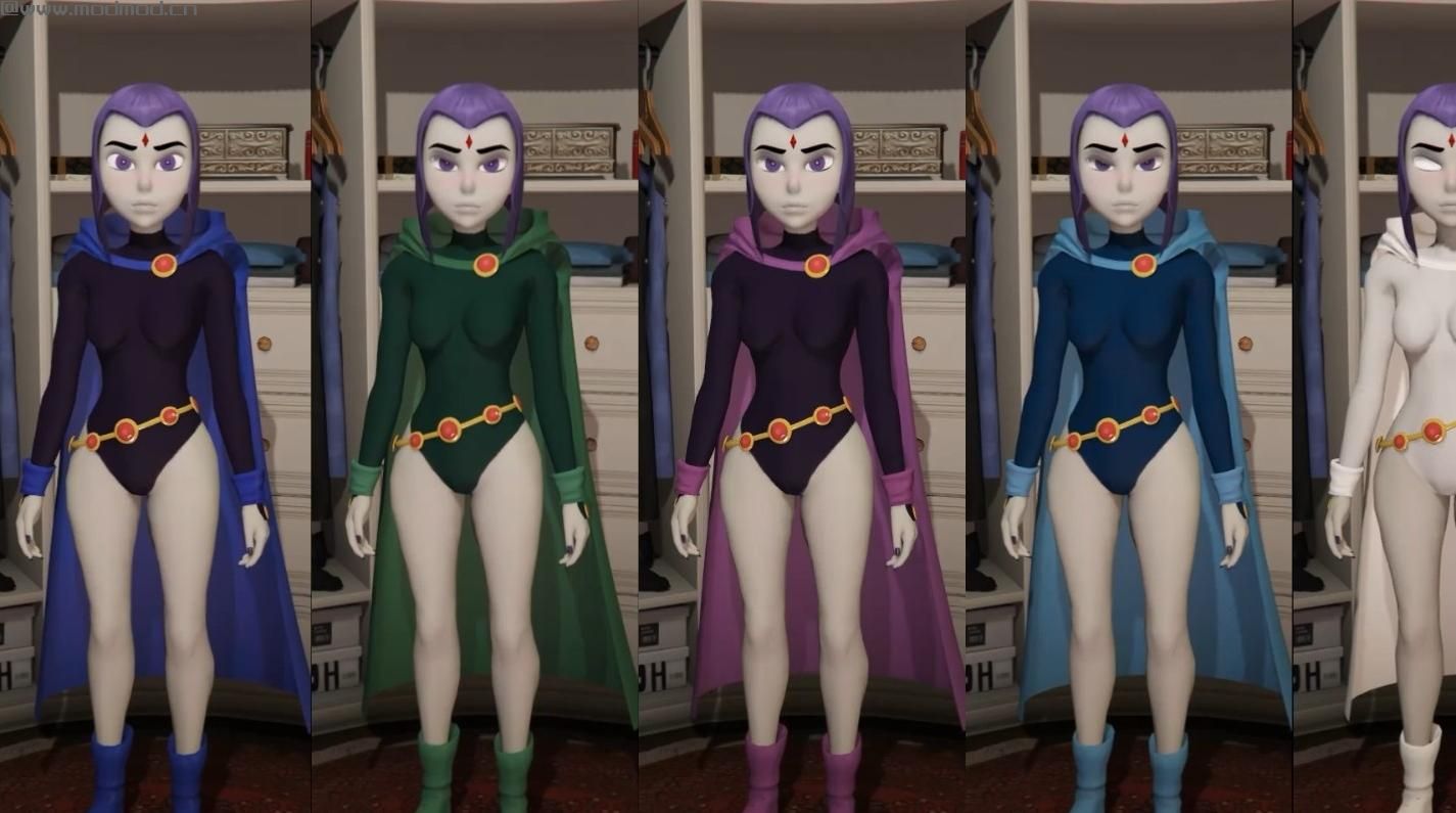 侠盗猎车手5「GTA5」Mod: Raven - Teen Titans [Add-On Ped] [UPDATED]