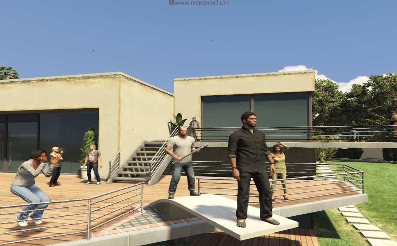 侠盗猎车手5「GTA5」Mod: Armenian Mob Mansion Party Assassination [Map Editor]