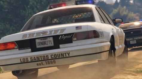 侠盗猎车手5「GTA5」Mod: Vapid Sheriff Cruiser