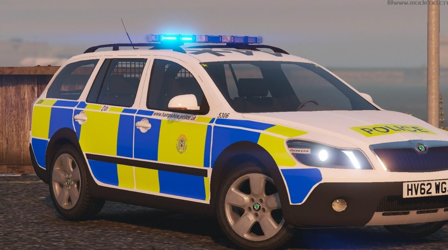 侠盗猎车手5「GTA5」Mod: Hampshire Police Skoda Scout