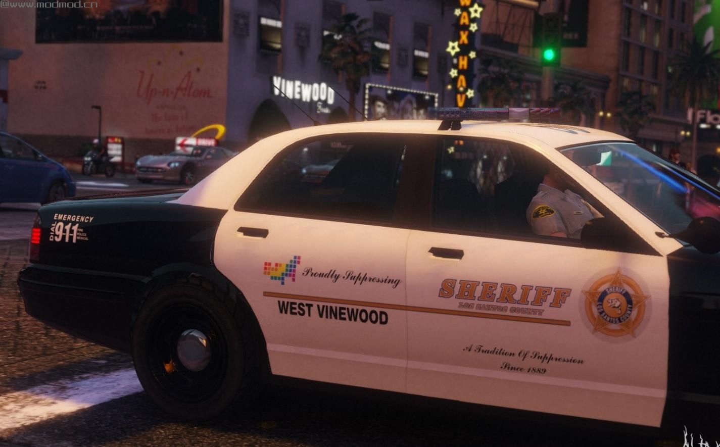 侠盗猎车手5「GTA5」Mod: LSSD Contract Liveries for Stanier