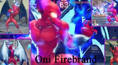 终极街霸4MOD  Oni Firebrand