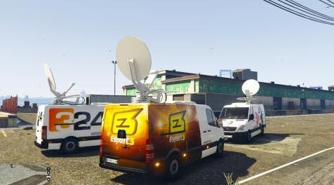 侠盗猎车手5「GTA5」Mod: Sprinter t&eacute;l&eacute; Catalunya