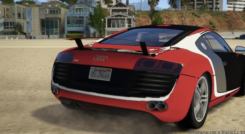 侠盗猎车手5「GTA5」Mod: Audi R8 DARIUS (Replace)