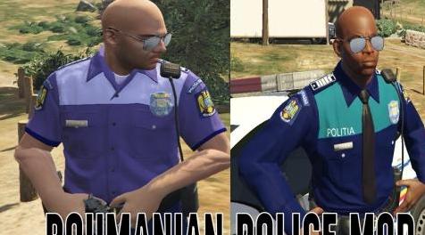 侠盗猎车手5「GTA5」Mod: Ofiter Politia Romana // Roumanian Police Officer [PED]