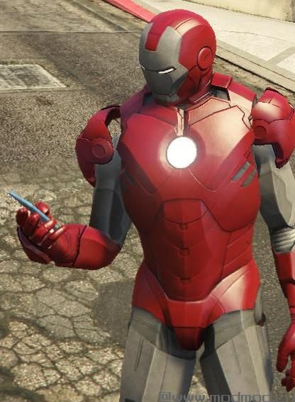 侠盗猎车手5「GTA5」Mod: Iron Man MK4 by JR59 Retexture