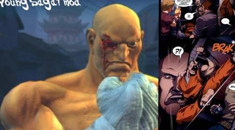 终极街霸4MOD Young Sagat