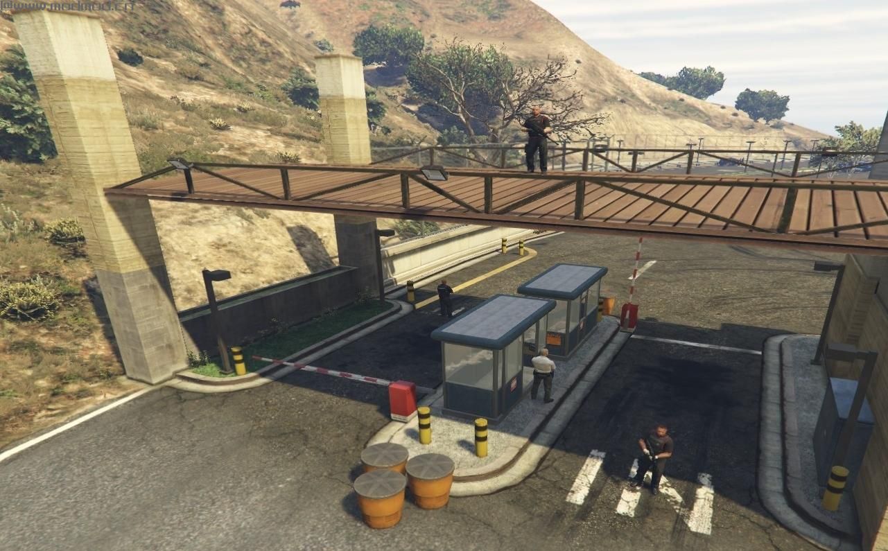侠盗猎车手5「GTA5」Mod: Humane Lab Break In [Map Editor]