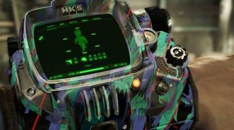 辐射4MOD  HKS PipBoy edition彩色条纹的哗哗小子