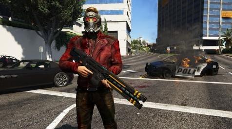 侠盗猎车手5「GTA5」Mod: Star-lord MFF[Add-on Ped]