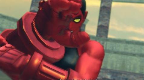 终极街霸4MOD Rule 63 HellBoy For Cammy