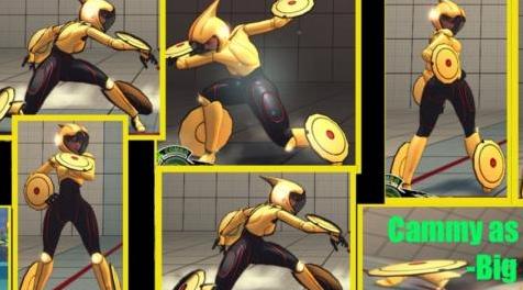 终极街霸4MOD Cammy Gogo Tomago -big hero6-