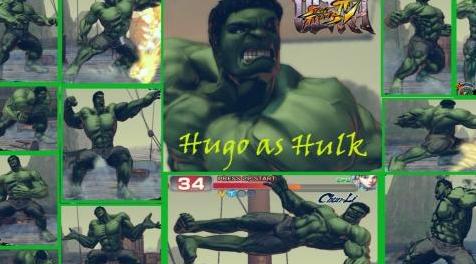 终极街霸4MOD Hugo Hulk