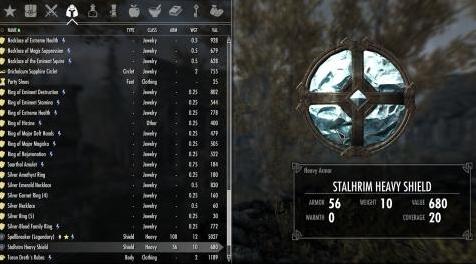 上古卷轴5：重置版MOD Stalhrim Heavy Shield