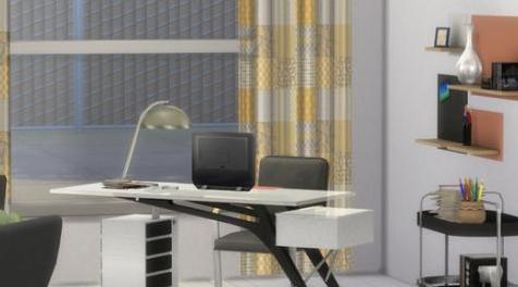 模拟人生4MOD kardofe_ Studio Zanotta 1st part 办公室