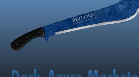 侠盗猎车手5「GTA5」Mod: Dark-Azure Steel Machete