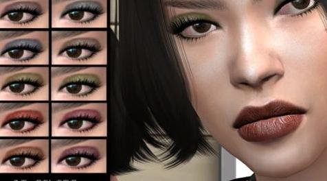 模拟人生4MOD IMF Yumi Eyeshadow N.65 眼影