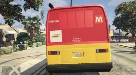 侠盗猎车手5「GTA5」Mod: Italian ATM Bus