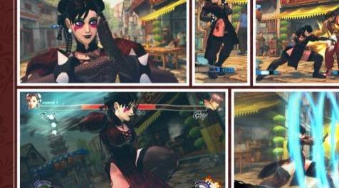 终极街霸4MOD Chun-li Goth [2014]