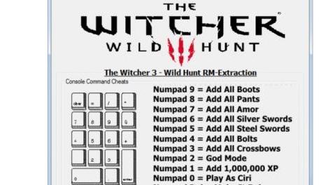 巫师3：狂猎MOD Witcher 3 RM提取程序