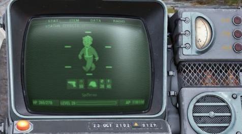 辐射76MOD Static Pip-Boy Scanlines