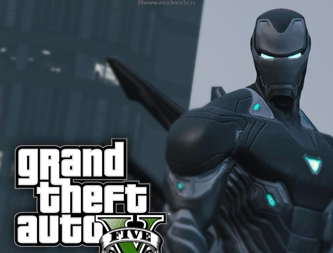 侠盗猎车手5「GTA5」Mod: Superior Iron Man (mark 50 retexture)