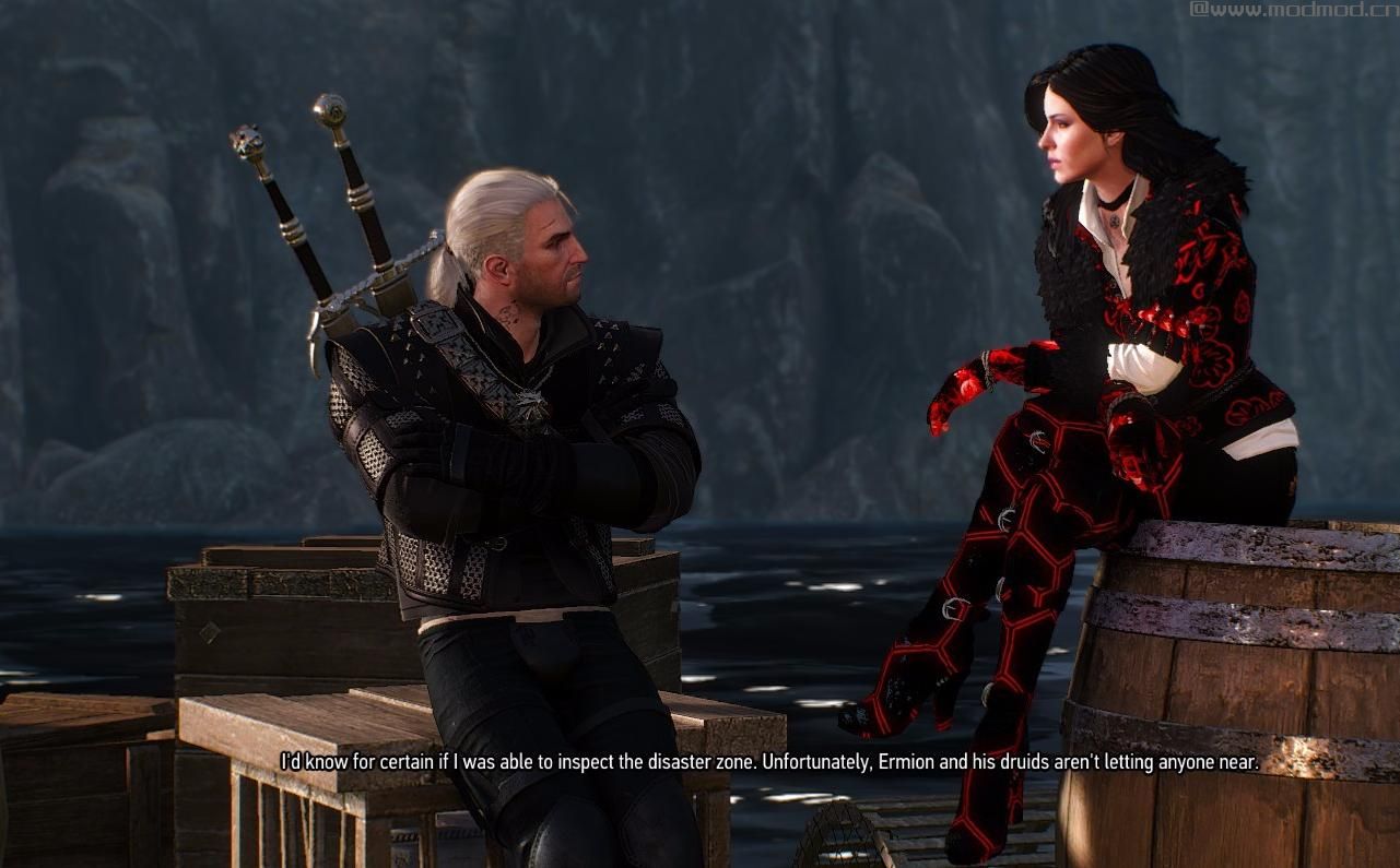 巫师3：狂猎MOD Yennefer 重塑服装